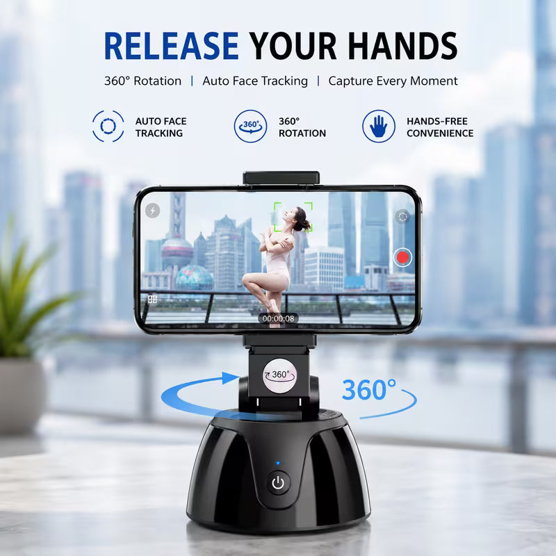 360° Auto Face Tracking Phone Holder