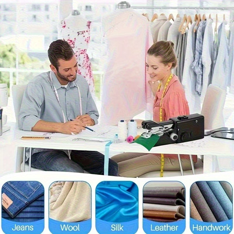 Mini Portable Handheld Sewing Machine