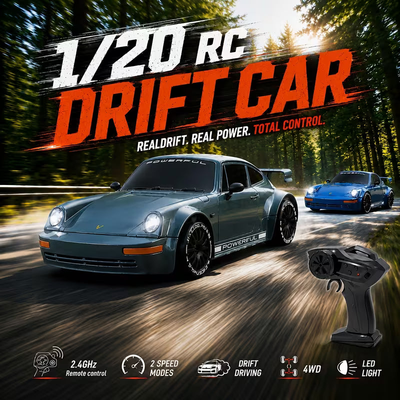 1:20 Scale 4WD RC Drift Car