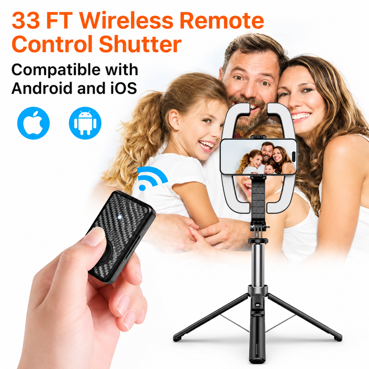 Wireless Selfie Stick Tripod