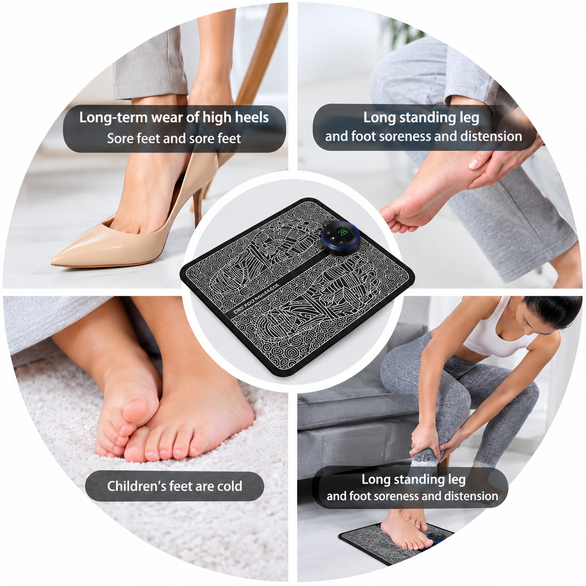 EMS Foot Massager Mat