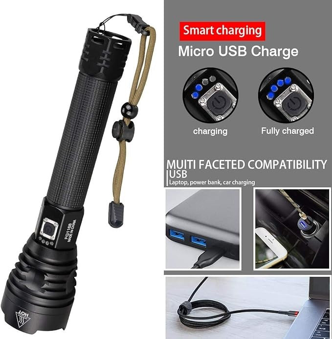 P90 LED Flashlight